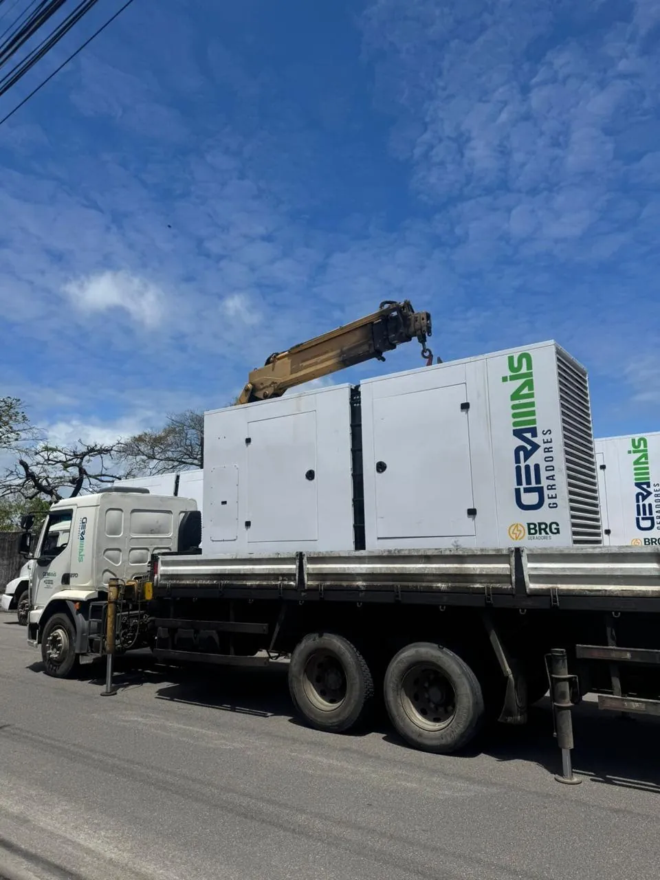 Mobilização de gerador diesel para aluguel — Recife — GeraMais
